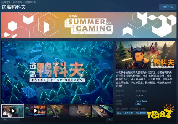 逃离塔科夫试玩__鸭子逃脱游戏攻略